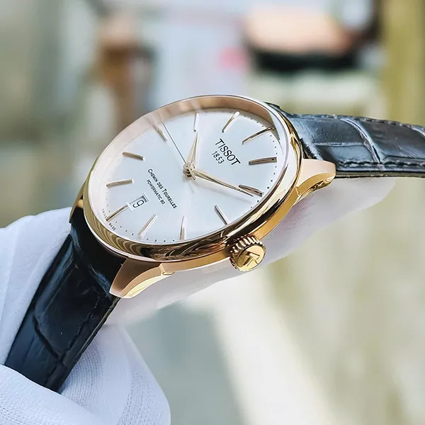 Đồng Hồ Nam Tissot Chemin Des Tourelles T139.807.36.031.00 Màu Đen Trắng