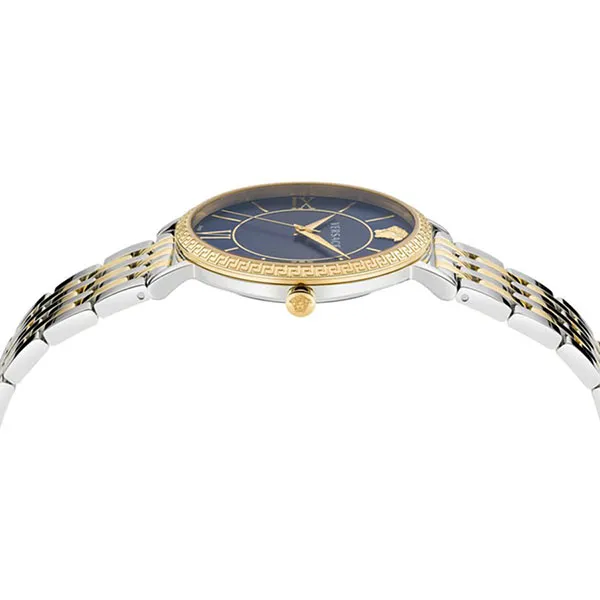 Đồng Hồ Nam Versace V-Eternal Bracelet Watch 42mm VEKA00722 Màu Xanh Vàng - Đồng hồ - Vua Hàng Hiệu