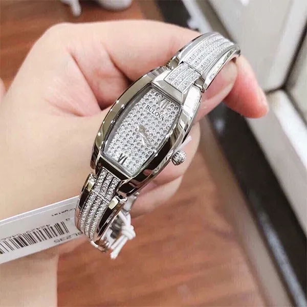 Đồng Hồ Nữ Bulova Crystal Watch 96L235 Màu Bạc - Đồng hồ - Vua Hàng Hiệu