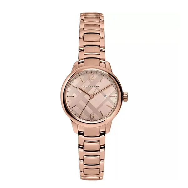 Đồng Hồ Nữ Burberry The Classic Watch BU10116 Màu Vàng Hồng