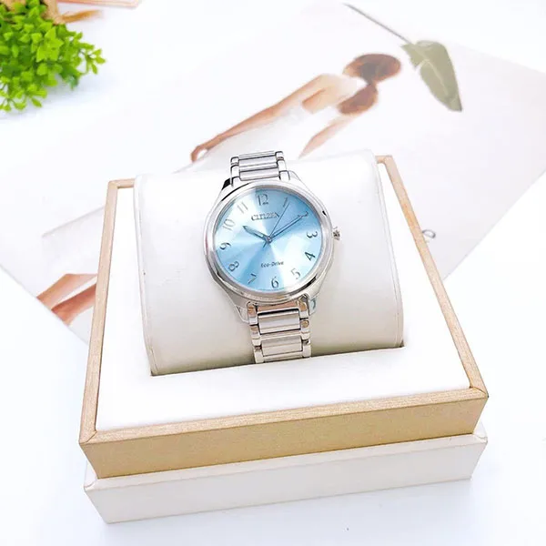 Đồng Hồ Nữ Citizen Eco-Drive EM0750-50L Màu Xanh Blue - Đồng hồ - Vua Hàng Hiệu