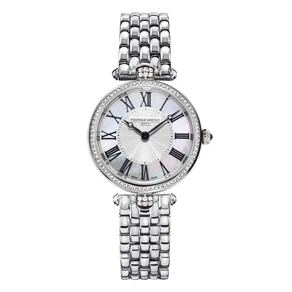 Đồng Hồ Nữ Frederique Constant Classics Art Deco Watch FC-200MPW2ARD6B Màu Bạc