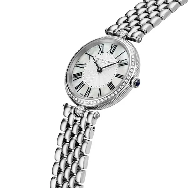 Đồng Hồ Nữ Frederique Constant Classics Art Deco Watch FC-200MPW2ARD6B Màu Bạc