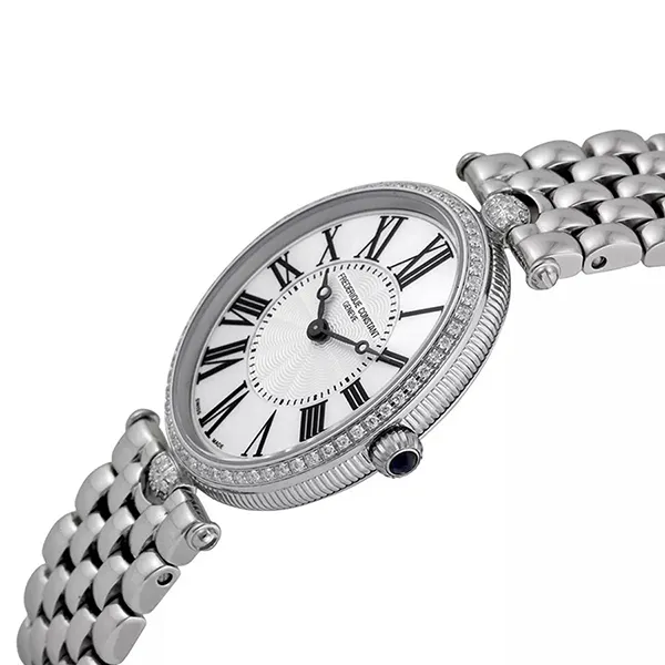Đồng Hồ Nữ Frederique Constant Classics Art Deco Watch FC-200MPW2VD6B Màu Bạc