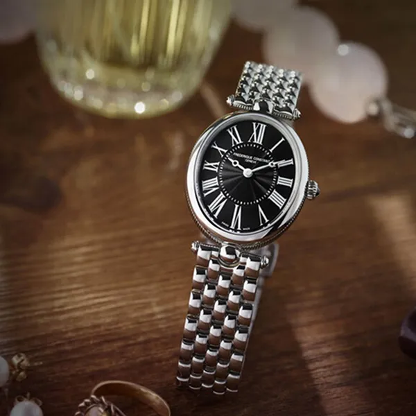 Đồng Hồ Nữ Frederique Constant FC-200MPB2V6B Màu Bạc Đen