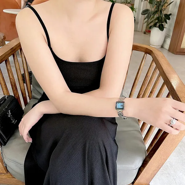 Đồng Hồ Nữ Gucci G-Watch 3600L Màu Xanh Bạc