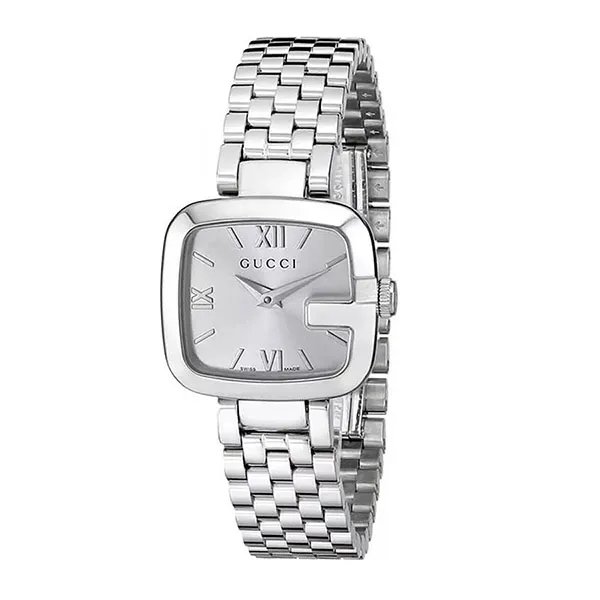 Đồng Hồ Nữ Gucci YA125517 G- Silver Dial Stainless Steel Ladies Màu Bạc