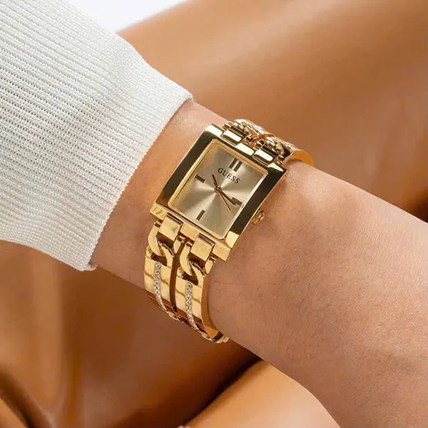 Đồng Hồ Nữ Guess GW0668L2 Dạng Lắc Tay Gold 24x29mm Màu Vàng - Đồng hồ - Vua Hàng Hiệu