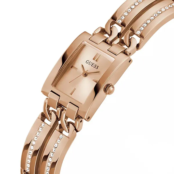 Đồng Hồ Nữ Guess Ladies Rose Gold Tone Analog Watch GW0668L3 Màu Vàng Hồng