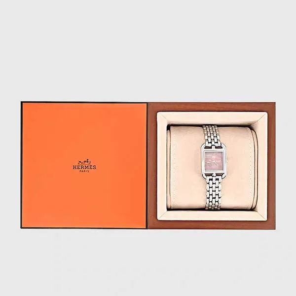 Đồng Hồ Nữ Hermès Cape Cod 31mm Anchor Chain Motif Watch Màu Bạc - Đồng hồ - Vua Hàng Hiệu
