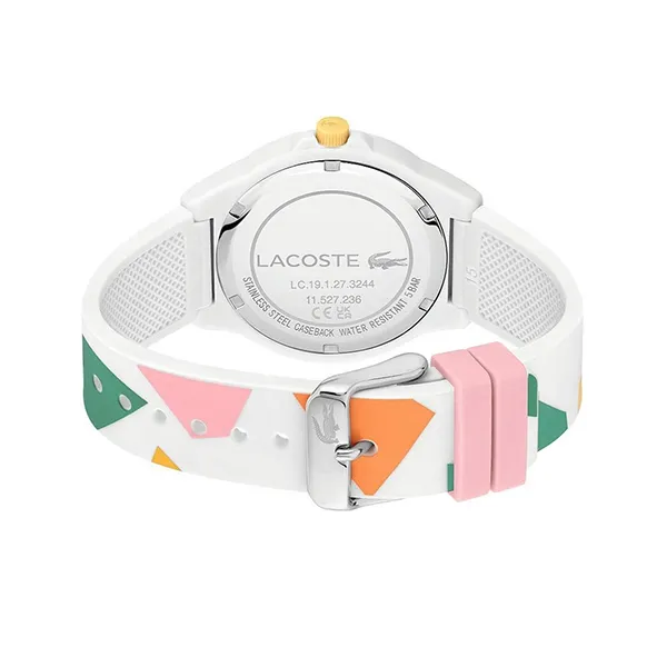 Đồng Hồ Nữ Lacoste Silicone Strap Watch Case 38mm 2001219 Màu Trắng