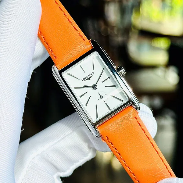 Đồng Hồ Nữ Longines Dolcevita L5.255.4.11.8 Watch Màu Cam - Đồng hồ - Vua Hàng Hiệu