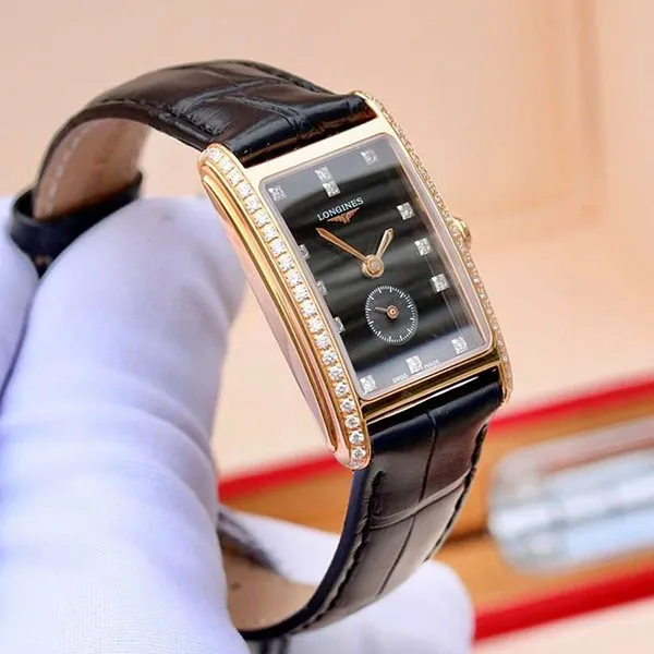 Đồng Hồ Nữ Longines Dolce Vita L5.255.9.57.0 (L52559570) Màu Đen - Đồng hồ - Vua Hàng Hiệu
