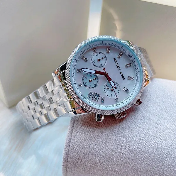 Đồng Hồ Nữ Michael Kors MK5020 Dây Thép Không Gỉ 36mm Màu Bạc - Đồng hồ - Vua Hàng Hiệu