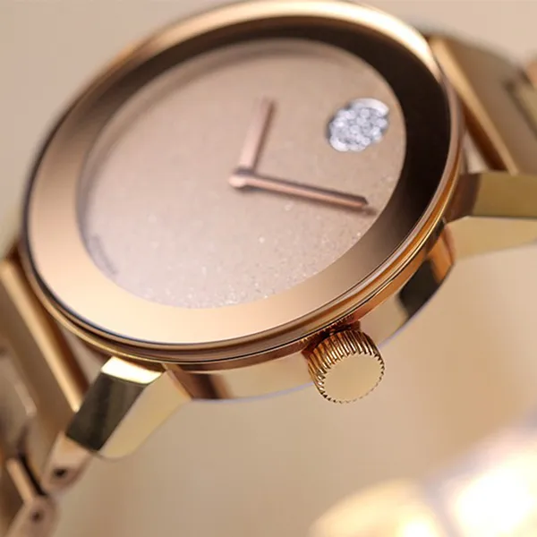 Đồng Hồ Nữ Movado Bold 3600335 36mm Màu Vàng Hồng