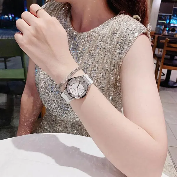 Đồng Hồ Nữ Rivero R9009 Silicone Màu Trắng - Đồng hồ - Vua Hàng Hiệu