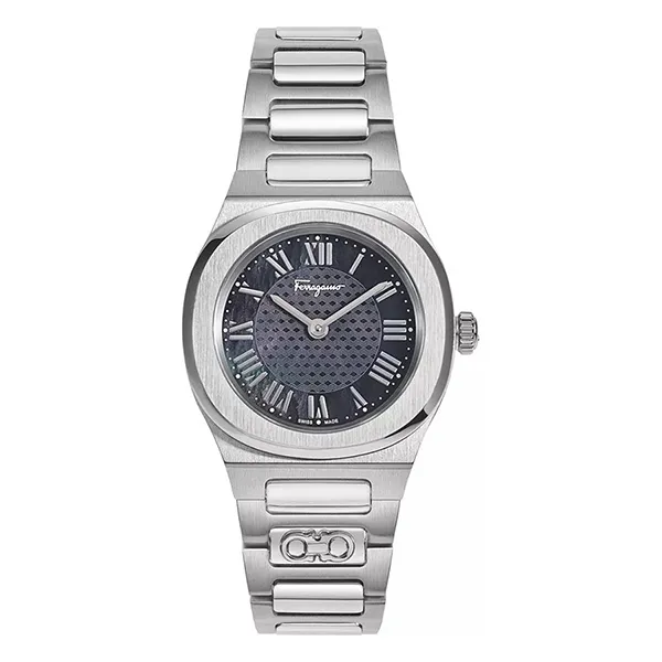 Đồng Hồ Nữ Salvatore Ferragamo Lliptical Mother Of Pearl Watch SFKQ00123 Màu Bạc - Đồng hồ - Vua Hàng Hiệu