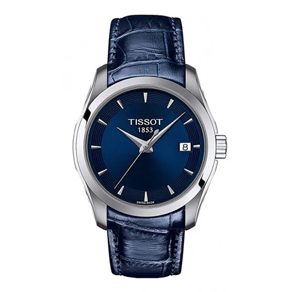 Đồng Hồ Nữ Tissot Couturier Quartz Watch T035.210.16.041.00 Màu Xanh