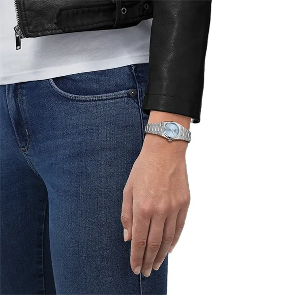 Đồng Hồ Nữ Tissot PRX T137.010.11.351.00 Màu Bạc Xanh - Đồng hồ - Vua Hàng Hiệu