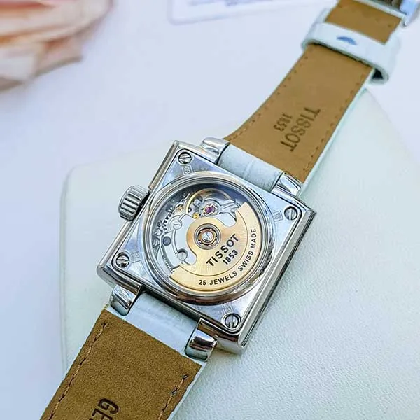 Đồng Hồ Nữ Tissot T-Trend Automatic 24mm Blue T60123983 Màu Xanh Nhạt