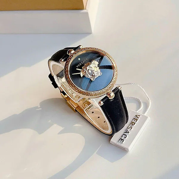 Đồng Hồ Nữ Versace Palazzo Empire Watch 34mm VECQ00118 Màu Đen - Đồng hồ - Vua Hàng Hiệu
