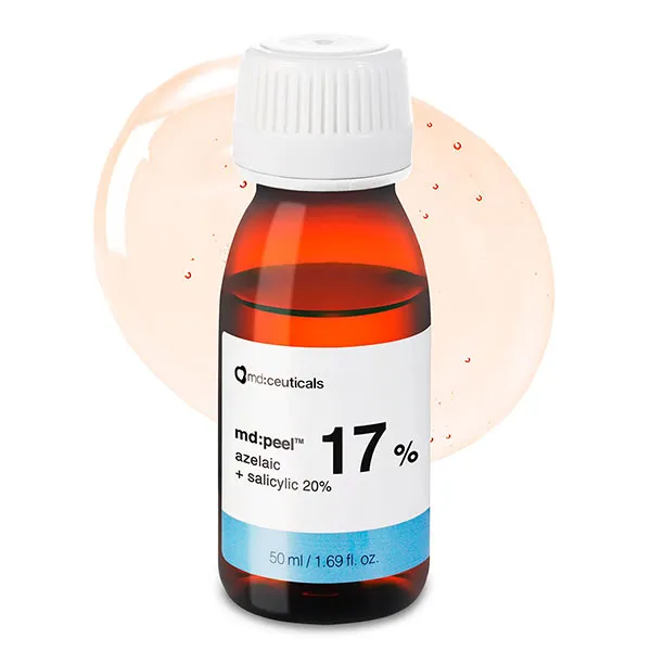 Dung Dịch Thay Da Sinh Học Làm Sạch Mụn Và Tăng Cường Độ Sáng Da Md:ceuticals Md:Peel Azelaic 17% + Salicylic 20% 50ml - Mỹ phẩm - Vua Hàng Hiệu