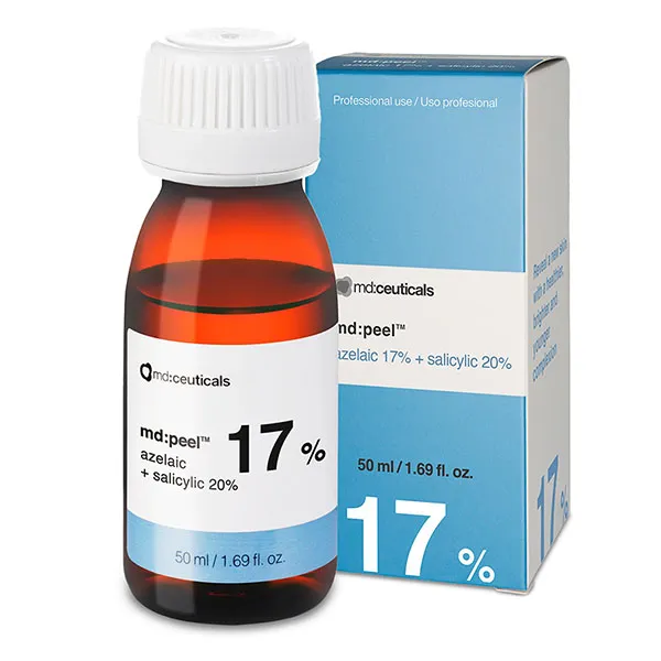 Dung Dịch Thay Da Sinh Học Làm Sạch Mụn Và Tăng Cường Độ Sáng Da Md:ceuticals Md:Peel Azelaic 17% + Salicylic 20% 50ml - Mỹ phẩm - Vua Hàng Hiệu