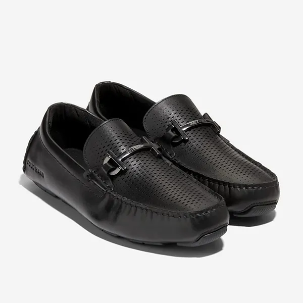 Giày Lười Nam Cole Haan Grand Laser Bit Driver Màu Đen Size 42 - Giày - Vua Hàng Hiệu
