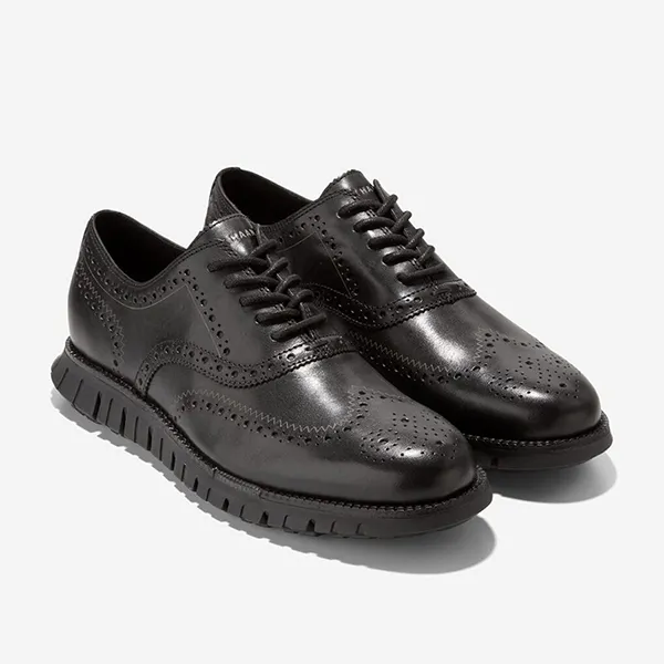 Giày Lười Nam Cole Haan Zerøgrand Oxford Màu Đen Size 40