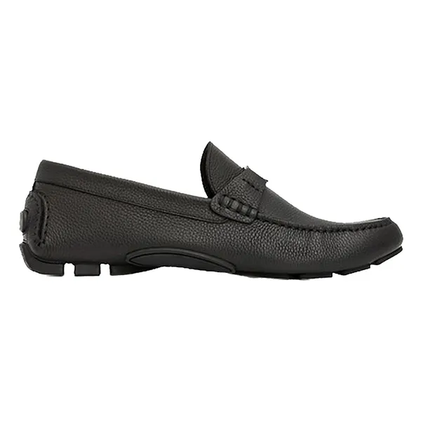 Giày Lười Nam Dior CD Logo Leather Moccasins Black 3LO114YJK-H569 Màu Đen Size 40 - Giày - Vua Hàng Hiệu