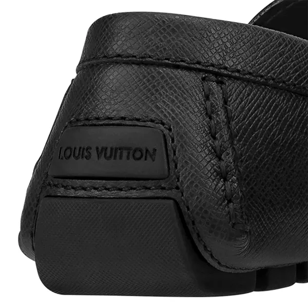 Giày Lười Nam Louis Vuitton LV Monte Carlo Moccasin 1A3K25 Màu Đen Size 39.5 - Giày - Vua Hàng Hiệu