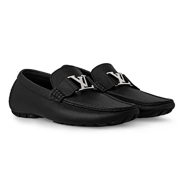 Giày Lười Nam Louis Vuitton LV Monte Carlo Moccasin 1A3K25 Màu Đen Size 39.5 - Giày - Vua Hàng Hiệu