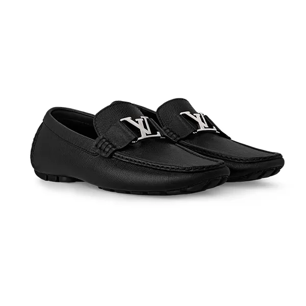 Giày Lười Nam Louis Vuitton LV Monte Carlo Moccasin Shoes 1A3K2O Màu Đen Size 5.5 - Giày - Vua Hàng Hiệu