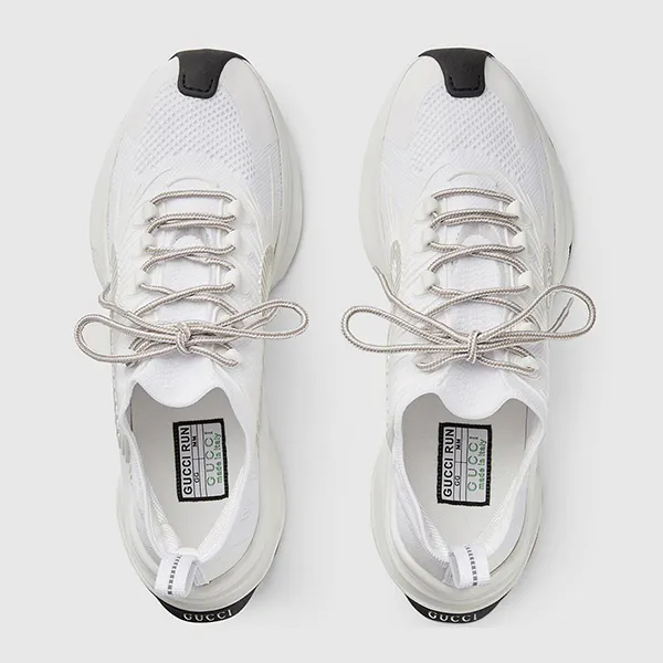 Giày Sneaker Nam Gucci Run Màu Trắng Size 40