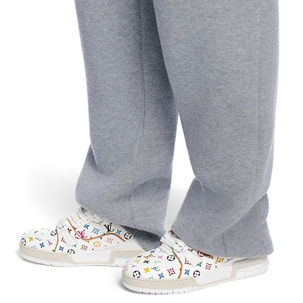 Giày Sneaker Nữ Louis Vuitton LV X TM LV Trainers White 1AGZDN Màu Trắng Họa Tiết Size 40