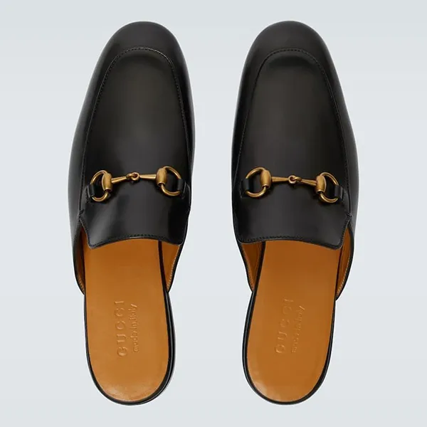 Giày Sục Nam Gucci Princetown Slipper Màu Đen Size 35