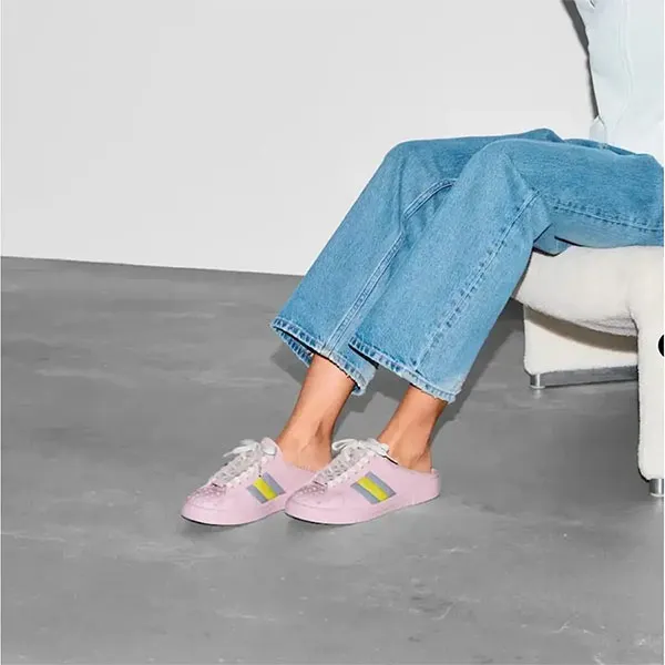 Giày Sục Nữ Gucci Ace Mule Rubber Màu Hồng Size 35 - Giày - Vua Hàng Hiệu