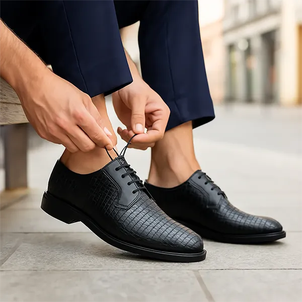 Giày Tây Nam Duca Di Morrone FILIBERTO-INT_NERO Màu Đen Size 40
