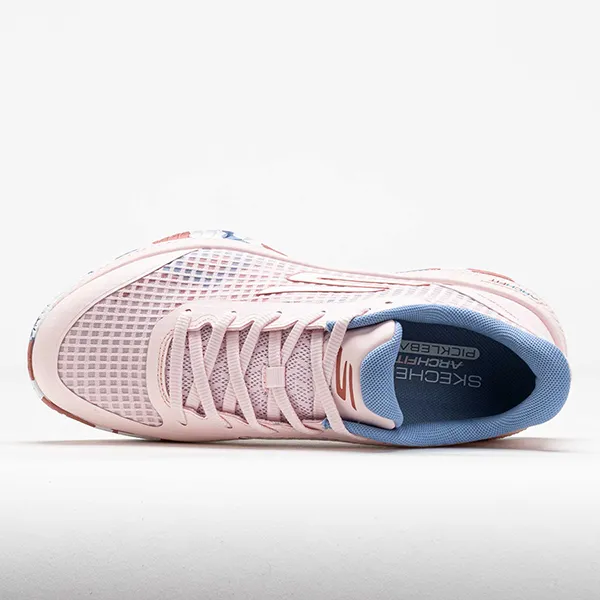 Giày Tennis/Pickleball Nữ Skechers Viper Court Pro Light Pink/Blue Màu Hồng/Xanh Size 38 - Pickleball - Vua Hàng Hiệu