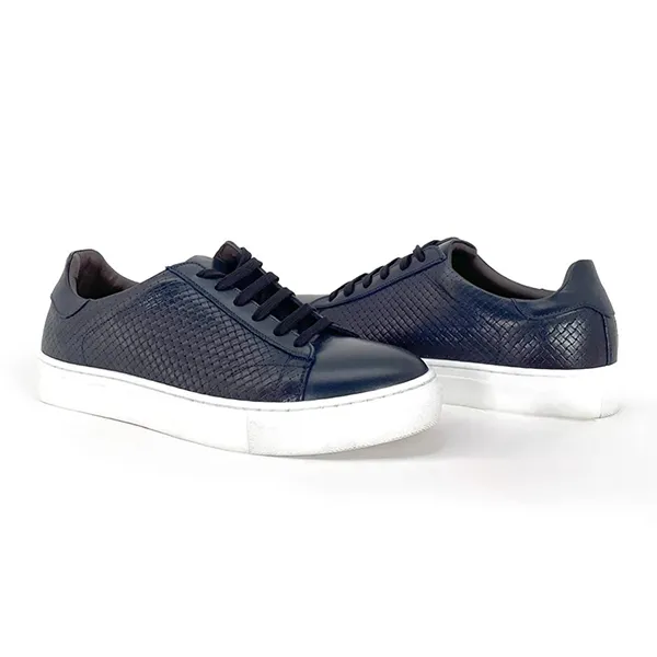 Giày Thể Thao Nam Duca Di Morrone GIACOMO-INT_BLU Màu Xanh Đen Size 42