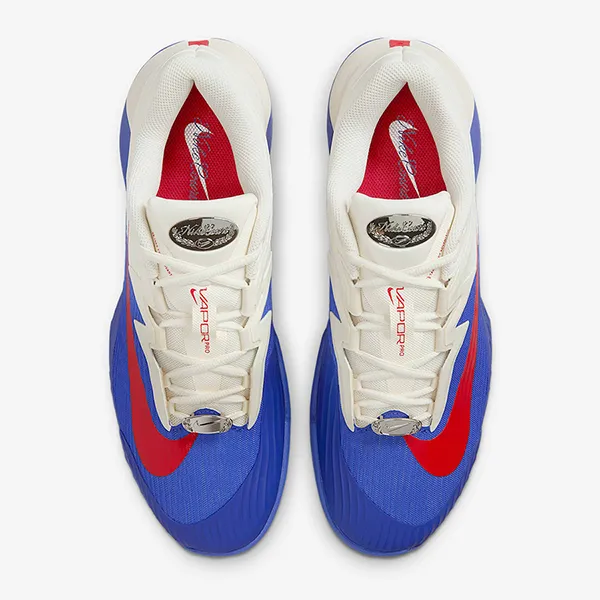 Giày Thể Thao Nam Nike Vapor Pro 3 Premium HJ6774-500 Hard Court Tennis Shoes Màu Trắng Xanh Size 40