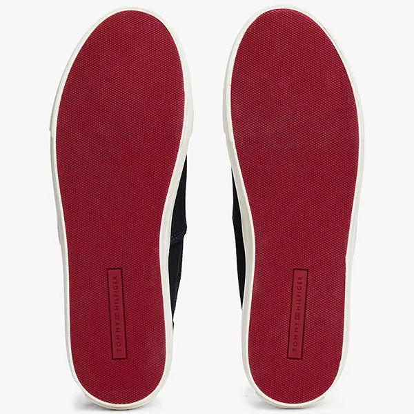 Giày Thể Thao Nam Tommy Hilfiger Canvas 05400-DW5 Màu Xanh Navy Size 40