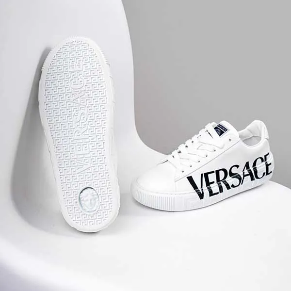 Giày Thể Thao Nam Versace Greca Logo Trainer White DSU8404 DV51G D0141 Màu Trắng Size 39 - Giày - Vua Hàng Hiệu