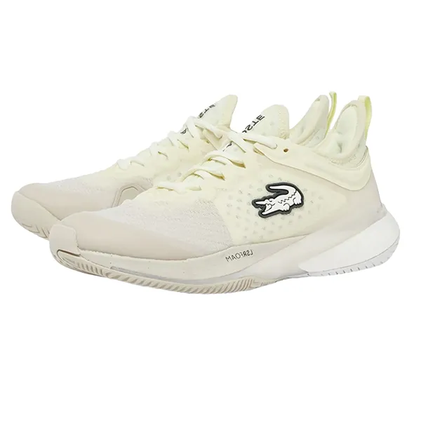 Giày Pickeball/Tenis Nữ Lacoste Women's AG-LT23 Lite Tennis Shoes 48SFA0097 Màu Trắng Size 42.5