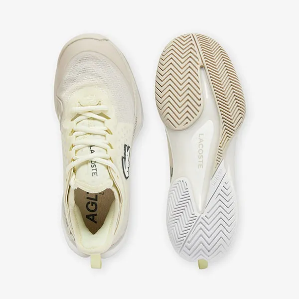 Giày Pickeball/Tenis Nữ Lacoste Women's AG-LT23 Lite Tennis Shoes 48SFA0097 Màu Trắng Size 42.5