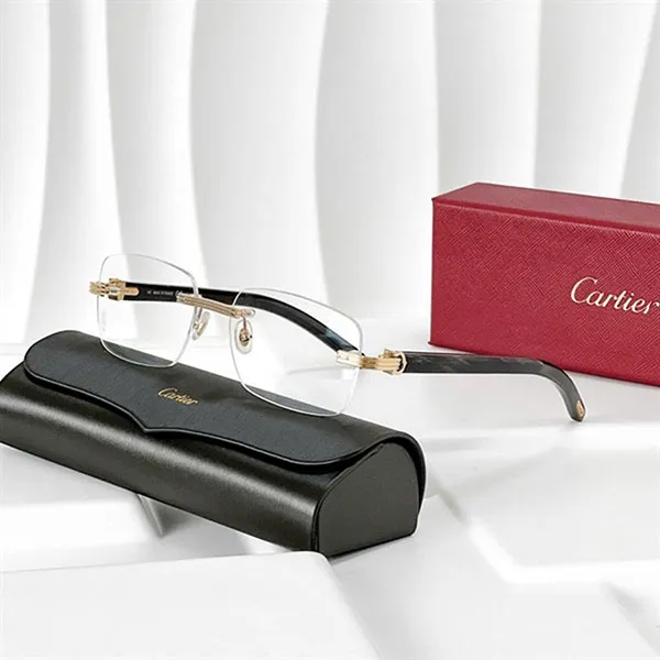 Gọng Kính Cartier CT0286O 001 Màu Trong Suốt - Kính mắt - Vua Hàng Hiệu