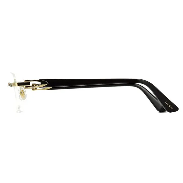 Gọng Kính Cartier CT0287O 001 Rectangle Eyeglasses Màu Trong Suốt - Kính mắt - Vua Hàng Hiệu
