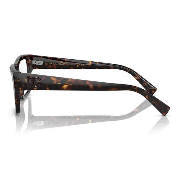 Gọng Kính Cận Nam Dolce & Gabbana D&G DG3382 502 Màu Nâu Havana - Kính mắt - Vua Hàng Hiệu