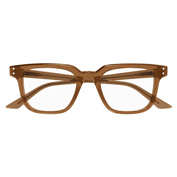 Gọng Kính Nam Gucci Ginger Bread Brown Rectangular Glasses GG1895O 004 Màu Nâu - Kính mắt - Vua Hàng Hiệu