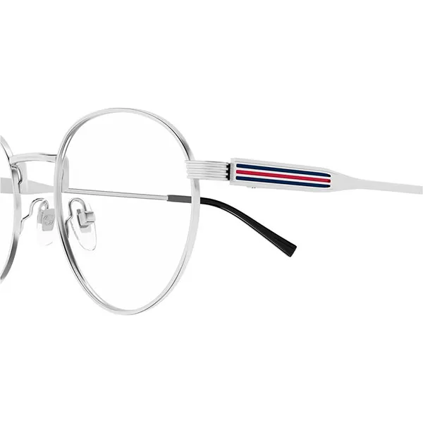 Gọng Kính Nam Gucci Glasses GG1877O 002 Màu Bạc - Kính mắt - Vua Hàng Hiệu